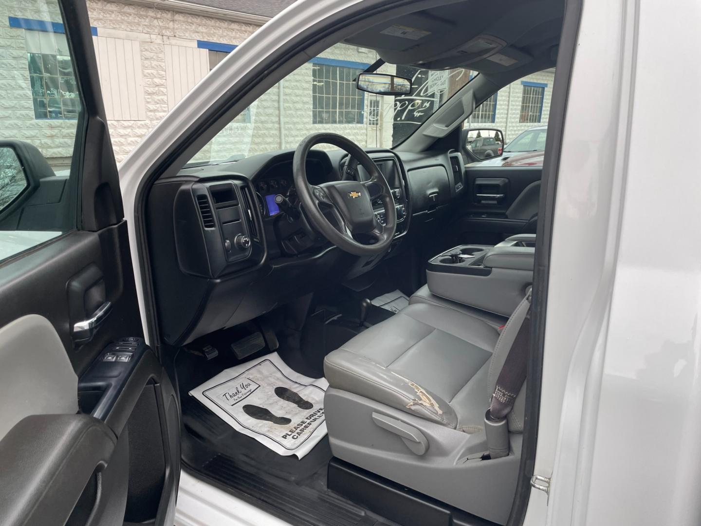 2017 White Chevrolet Silverado 1500 Work Truck Short Box 4WD (1GCNKNEH0HZ) with an 4.3L V6 engine, 6A transmission, located at 101 N. Main Street, Muncy, PA, 17756, (570) 546-5462, 41.207691, -76.785942 - Photo#4